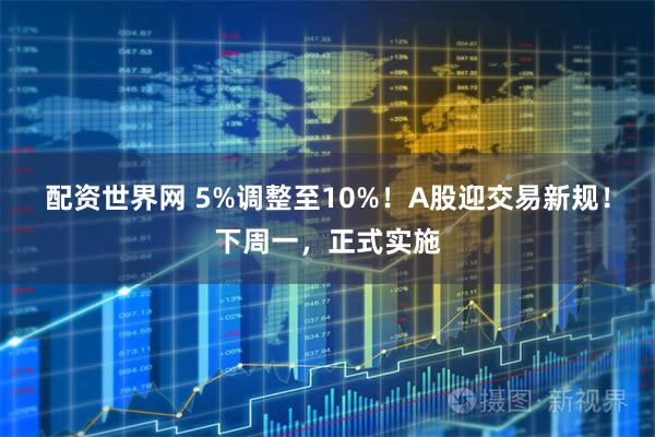 配资世界网 5%调整至10%！A股迎交易新规！下周一，正式实施